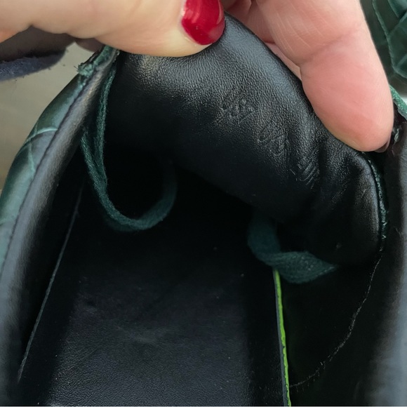 GREATS Green Croc Sneakers - Picture 8 of 13